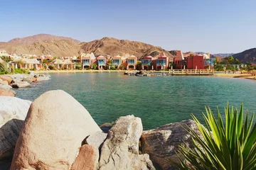 Poster Seaside Resort of Taba Heights in Sinai, Egypt © milda79