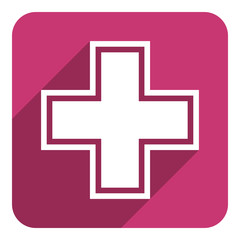 Fototapeta premium pharmacy flat icon