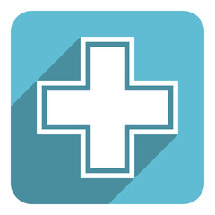 Fototapeta premium pharmacy flat icon