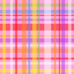 Seamless plaid pattern-pink