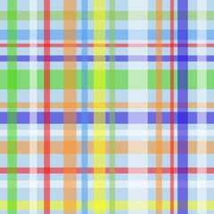 Seamless plaid pattern-blue