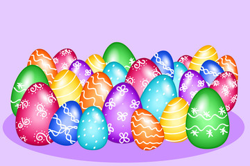 Easter egg card