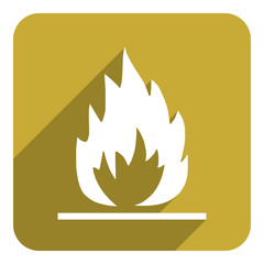 fire flat icon