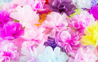 Pink Paper Flowers texture