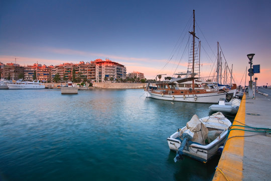 Boats in Zea marina, Piraeus, Athens.