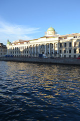 View of Fontanka River, St.Petersburg.
