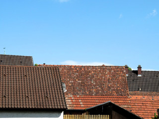 Altes Ziegeldach