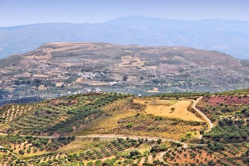 Fototapeta na wymiar Crete countryside