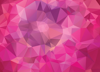 Abstract Pink Geometric Background