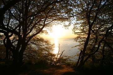 Wschód słońca na skarpie © profit111