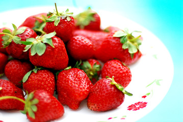ripe red strawberry