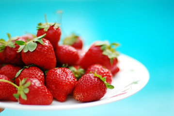 ripe red strawberry