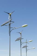 Green energy street lighting