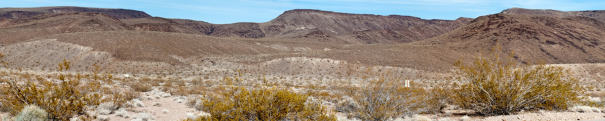 Rock formations at a landscape, Death Valley National Park, Cali