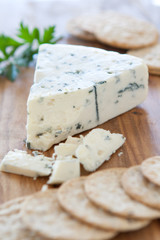 Blue Cheese and Crackers