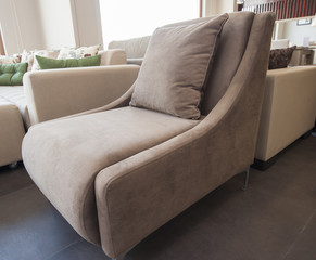 Living room chair in lounge