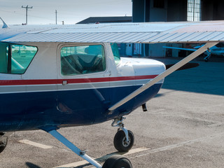 Airplane at an airport