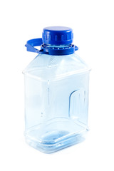 Plastic bottle of drinking water