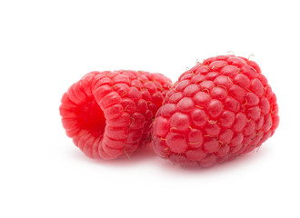 raspberry isolated on white background