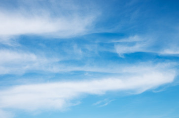 blue sky background with white clouds