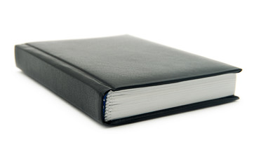 Notebook isolated on white background