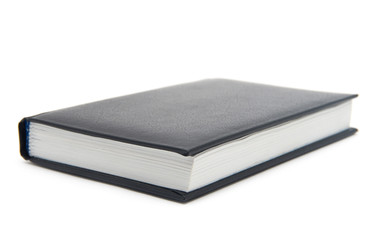 Notebook isolated on white background