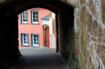 Fototapeta na wymiar Altstadt Saarburg, Rheinland-Pfalz, Deutschland