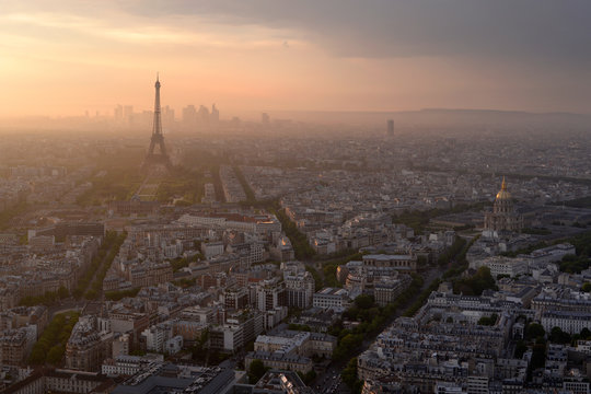 Sunset in Paris