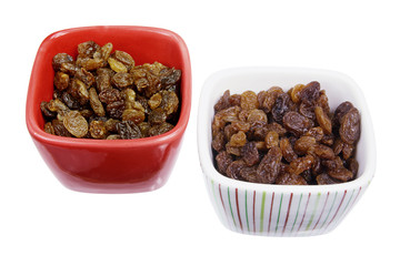 Bowls of Raisins