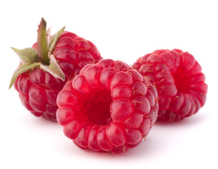 Ripe raspberries