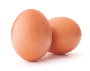Egg isolated on white background cutout