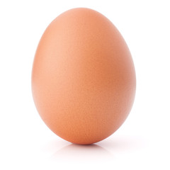 Egg isolated on white background cutout