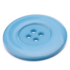 Sewing button isolated on white background cutout