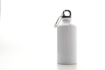 Bottle water isolated on white