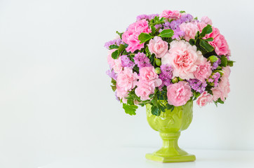Bouquet in vase