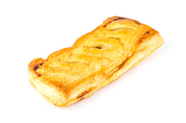 Pie isolated white background