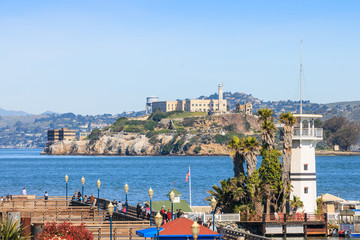 Alcatraz Island in San Francisco