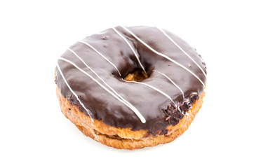 Donut isolated on white background