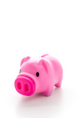 Piggybank isolated on white background