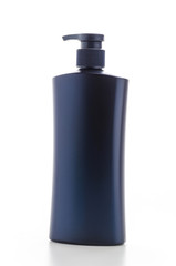 Cosmetic bottle isolated on white