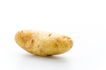 Potato isolated on white