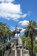 Fototapeta premium 9 de Julio Square in Salta, Argentina