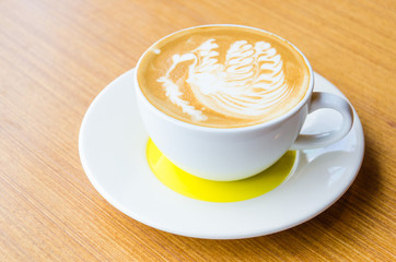 Latte coffee