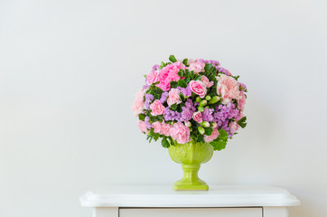 Bouquet in vase