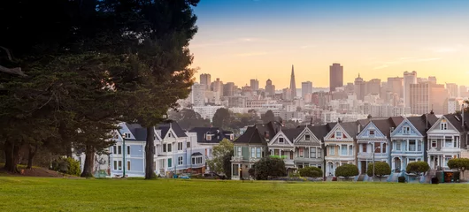 Foto op Canvas The Painted Ladies of San Francisco, USA. © f11photo