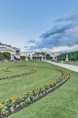 Obraz premium Mirabell Garden (Mirabellgarten) at Salzburg, Austria