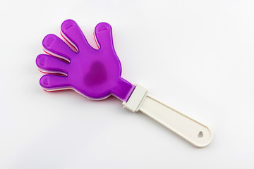 Colorful of hand clap toy.