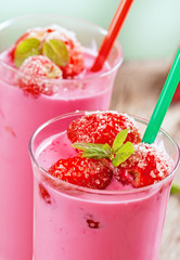 strawberry smoothie