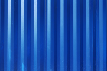 Obraz premium blue cargo freight container shipping texture background