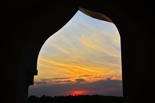 Grand Mosque Sunset